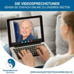 Die Video­sprech­stunde <br/>Gehen Sie einfach online zu unseren Ärzten