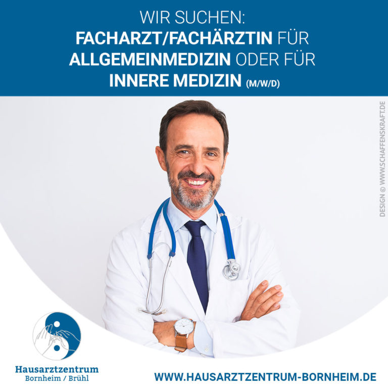 Facharzt/Fachärztin für Allgemeinmedizin oder für Innere Medizin (m/w/d ...